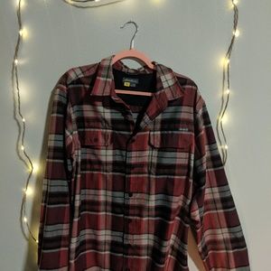 Eddie Bauer plaid flannel TXL